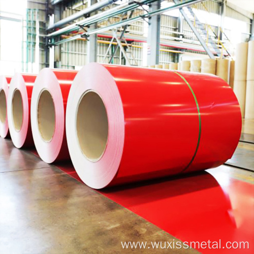 prepainted galvanize dcolor coated steel coil PPGI